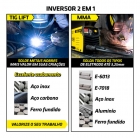 INVERSOR MMA 150 AMPERES - KAB 150 MICRO 220V